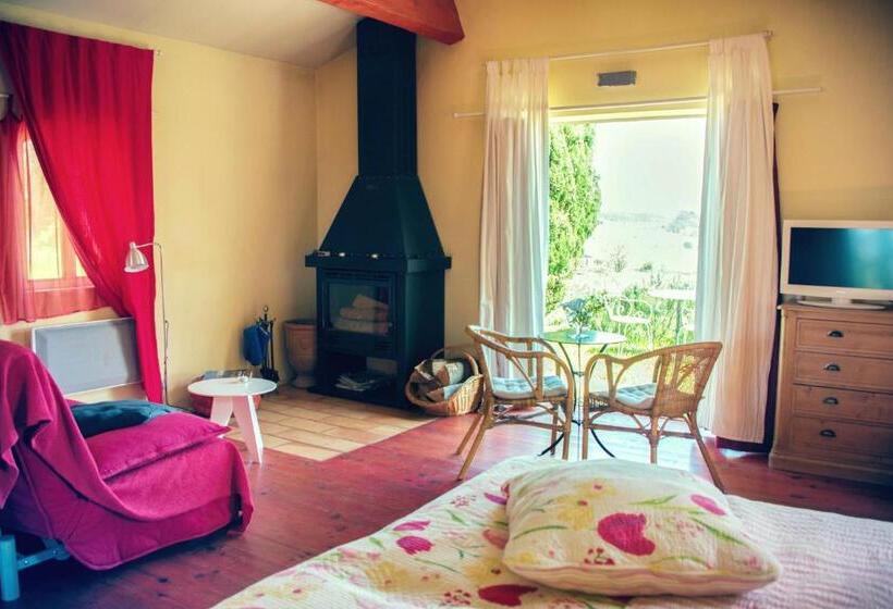 带1个卧室的带阳台的公寓, Chambres D Hôtes Et Gîtes Le Mas Bleu & Spa Resort