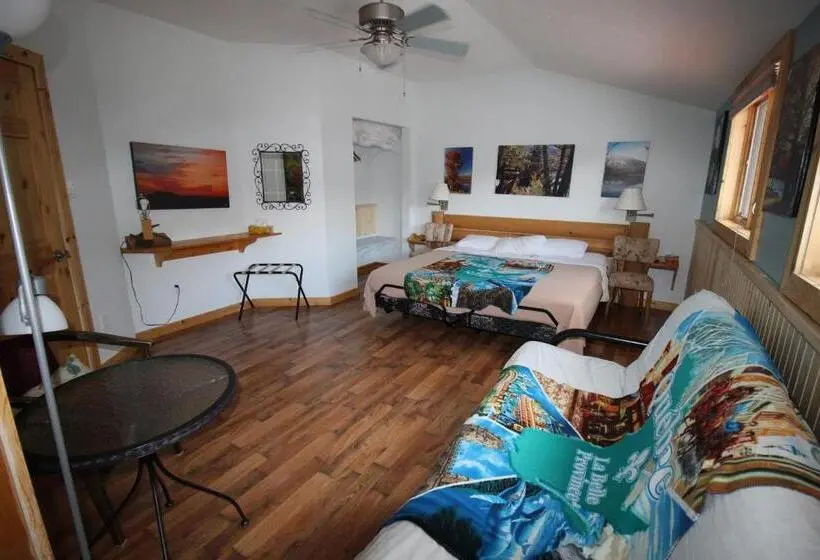 キングサイズベッドのスタンダードルーム, York Creek Bed & Breakfast