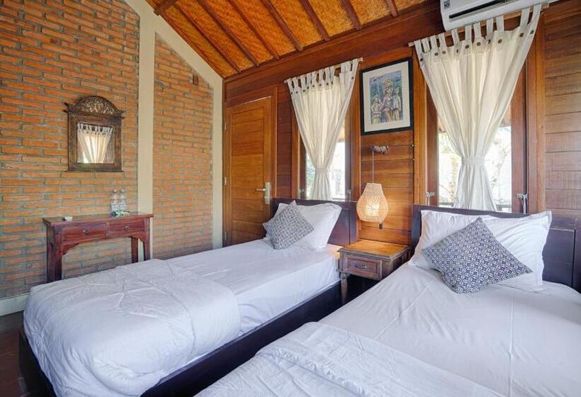 テラス付きデラックスルーム, Katang Katang Guest House