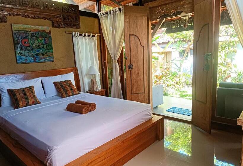 Pokój Deluxe z Balkonem, Katang Katang Guest House