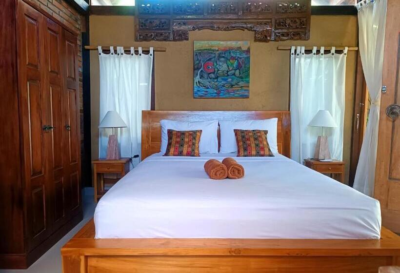 Pokój Deluxe z Balkonem, Katang Katang Guest House