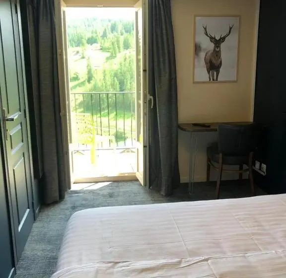 バルコニー付きスタンダードルーム, Hôtel Génépi