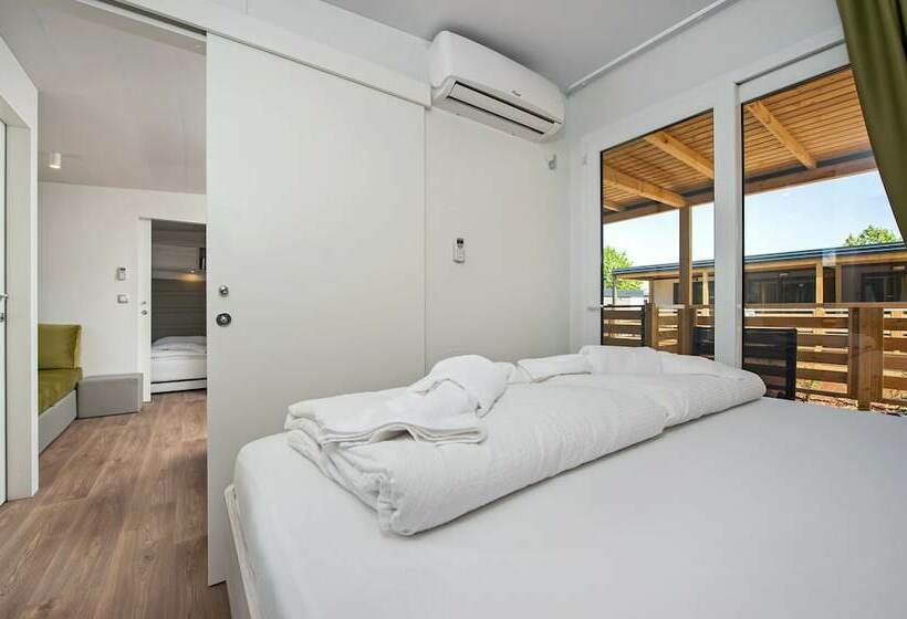 2间卧室的房子, Mediteran Kamp Mobile Homes In Camping Lanterna