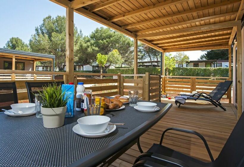 2间卧室的房子, Mediteran Kamp Mobile Homes In Camping Lanterna