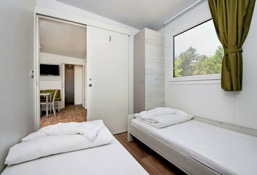 2间卧室的房子, Mediteran Kamp Mobile Homes In Camping Lanterna
