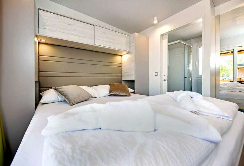 2间卧室的房子, Mediteran Kamp Mobile Homes In Camping Lanterna