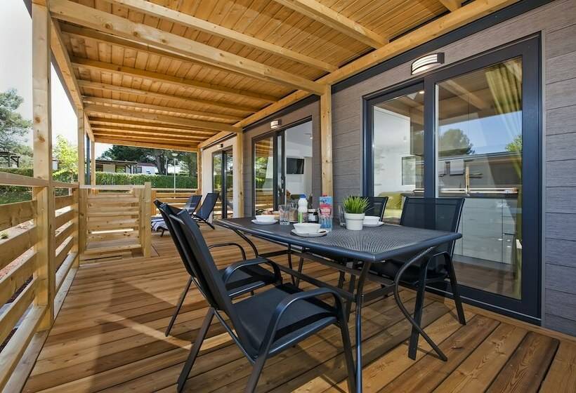 2间卧室的房子, Mediteran Kamp Mobile Homes In Camping Lanterna