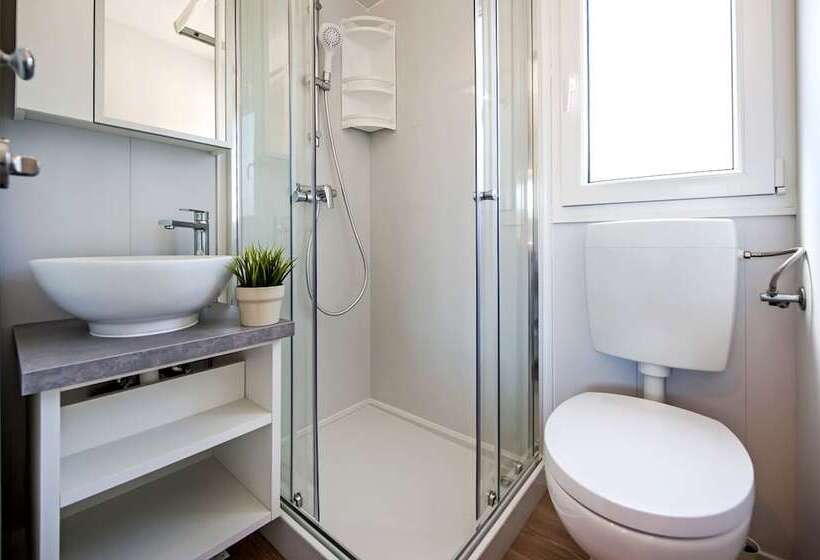 2间卧室的房子, Mediteran Kamp Mobile Homes In Camping Lanterna