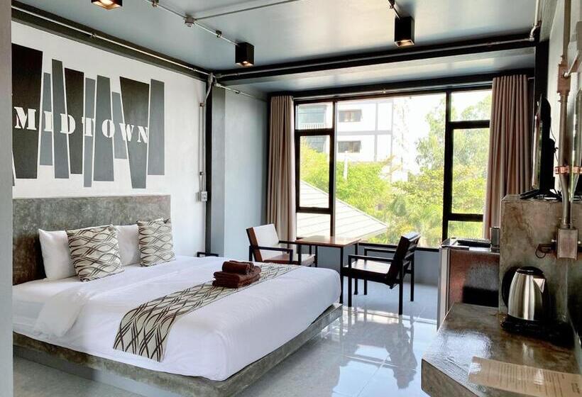 חדר סטנדרט עם מיטת קינג, Midtown Sukhothai