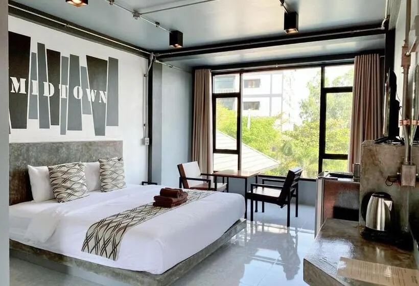 Standardzimmer Kingsize Bett, Midtown Sukhothai