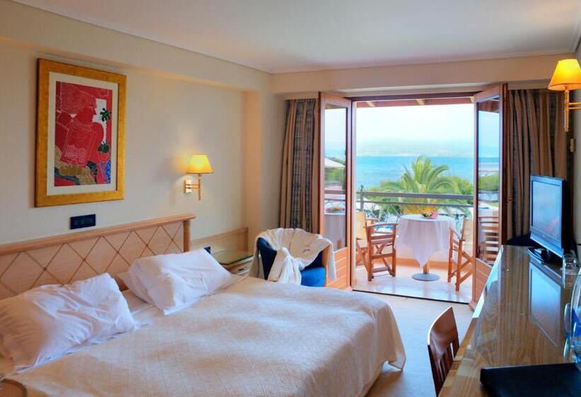 اتاق لوکس با چشم‌انداز دریا, Negroponte Resort Eretria