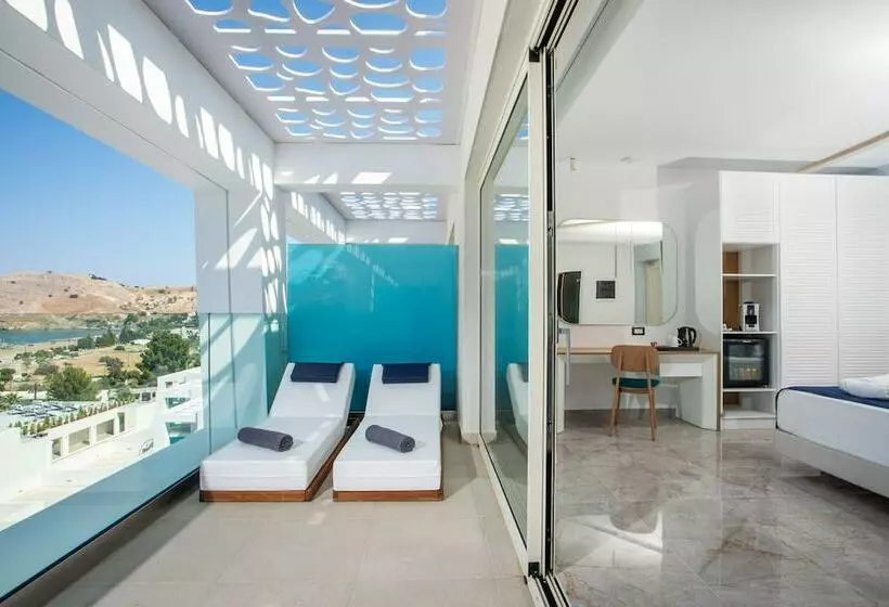 سوئیت اجرایی با چشم‌انداز دریا, Lindos White Hotel & Suites