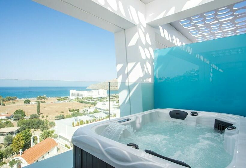 바다 전망 이그제큐티브 스위트, Lindos White Hotel & Suites