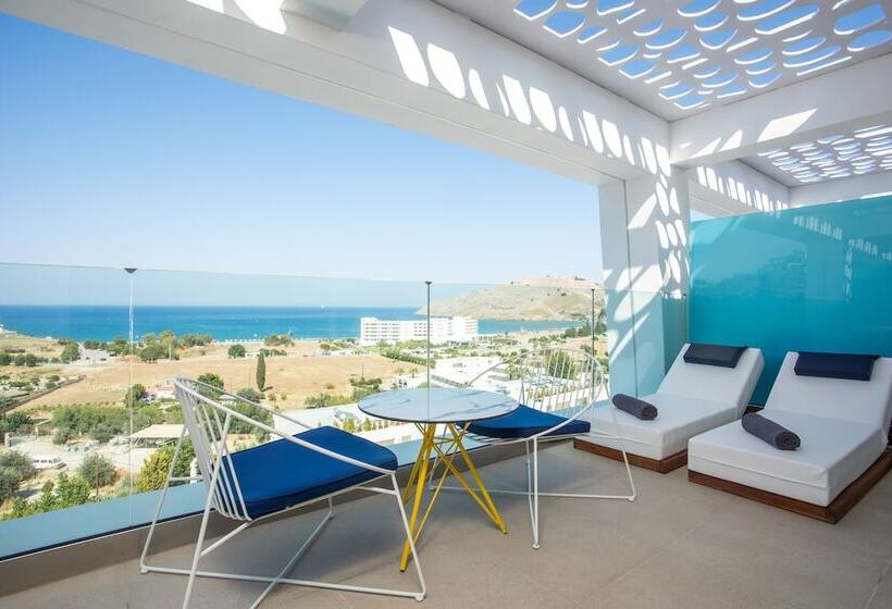 바다 전망 이그제큐티브 스위트, Lindos White Hotel & Suites