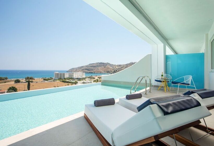 Люкс Executive Вид на Море, Lindos White Hotel & Suites