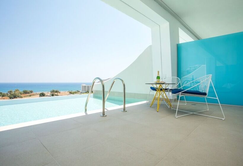 바다 전망 이그제큐티브 스위트, Lindos White Hotel & Suites