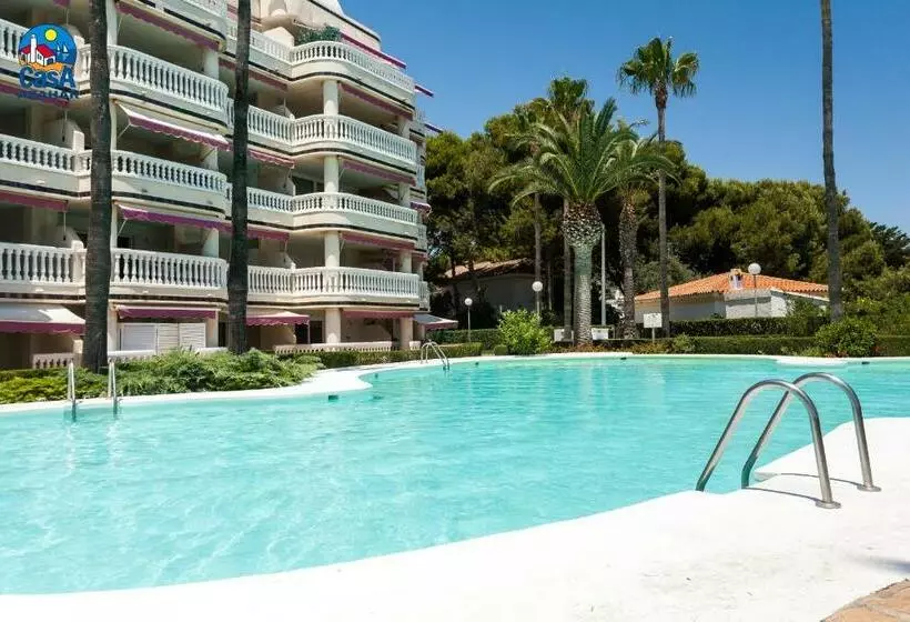 آپارتمان 1 خوابه با چشم‌انداز دریا, Residencial Casablanca Casa Azahar