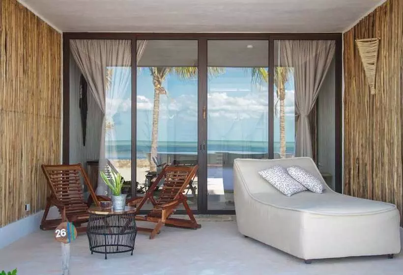 اتاق استاندارد با چشم‌انداز دریا, Villas Flamingos