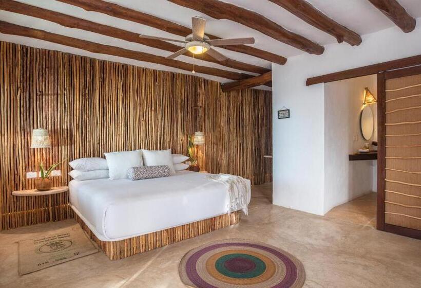 غرفة قياسية مطلّة علي البحر, Villas Flamingos