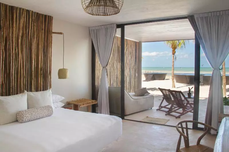 اتاق استاندارد با چشم‌انداز دریا, Villas Flamingos