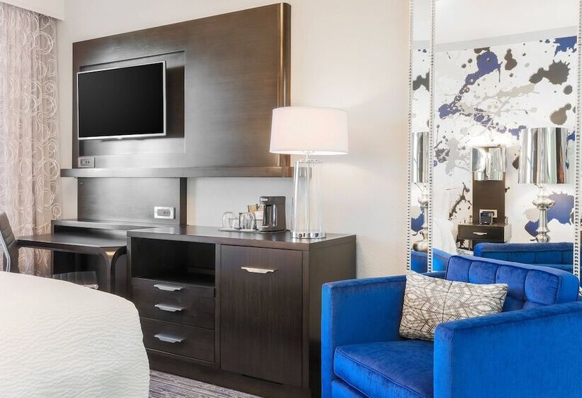 Номер Стандарт Двуспальная Кровать Адаптированный для Инвалидов, Courtyard By Marriott San Francisco Union Square