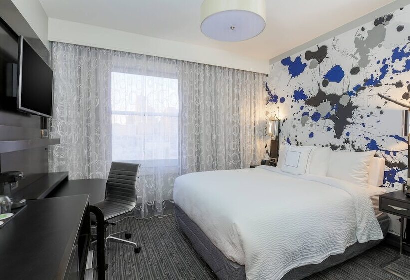 Номер Стандарт Двуспальная Кровать Адаптированный для Инвалидов, Courtyard By Marriott San Francisco Union Square