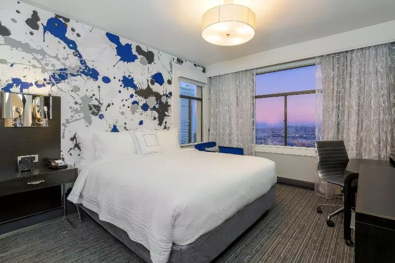 اتاق استاندارد با تخت بزرگ, Courtyard By Marriott San Francisco Union Square