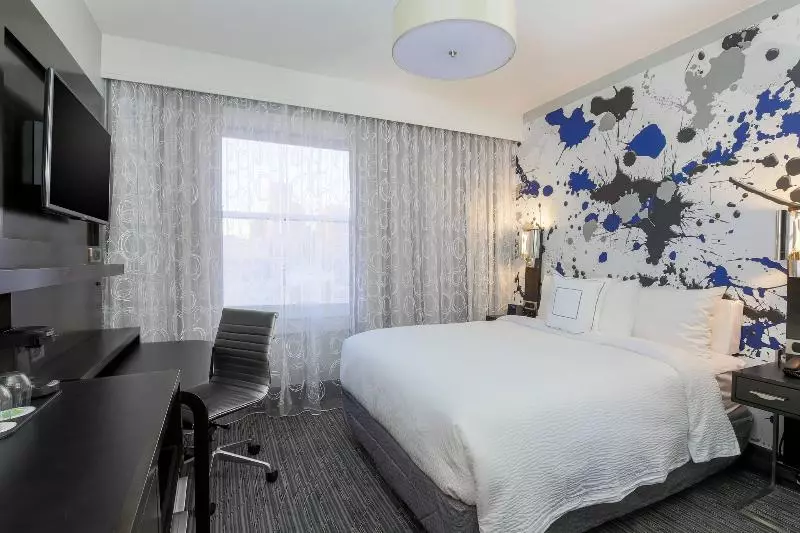 اتاق استاندارد با تخت بزرگ, Courtyard By Marriott San Francisco Union Square