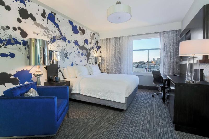 스탠다드 룸 킹사이즈 침대, Courtyard By Marriott San Francisco Union Square