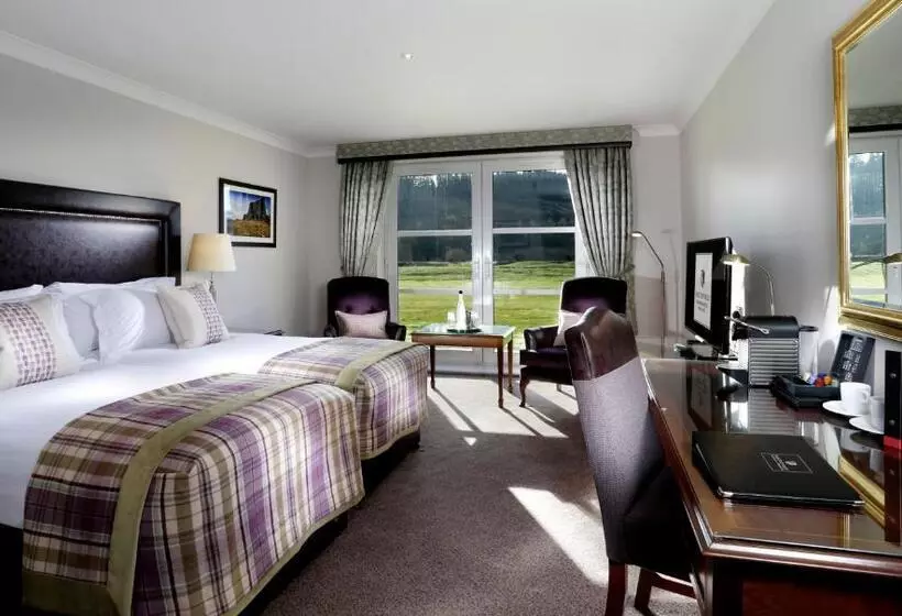 キングサイズベッドのデラックスルーム, Macdonald Cardrona Hotel, Golf & Spa