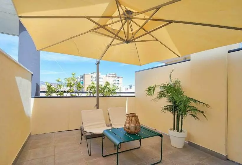 Superior Room with Terrace, Eurostars Málaga