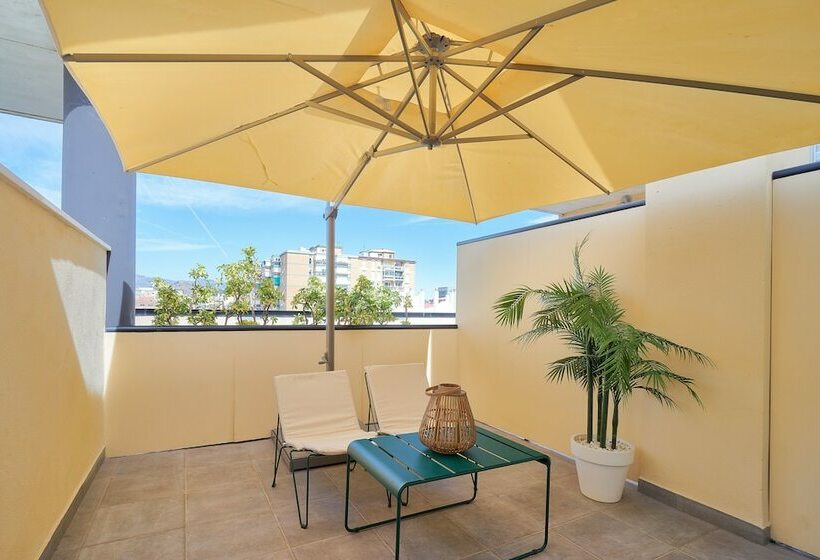 اتاق سوپریور با چشم‌انداز, Eurostars Málaga