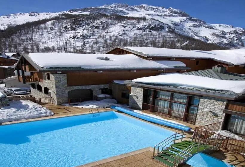 景色の見える一ベッドルームアパートメント, Residence & Spa Les Chalets De Solaise