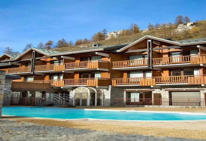 景色の見える一ベッドルームアパートメント, Residence & Spa Les Chalets De Solaise