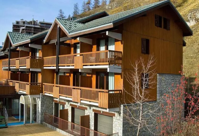 景色の見える一ベッドルームアパートメント, Residence & Spa Les Chalets De Solaise