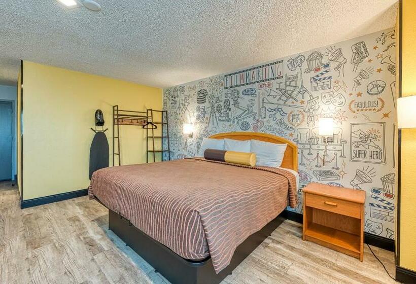 غرفة ديلوكس سرير كينج, La Mirage Inn  Hollywood