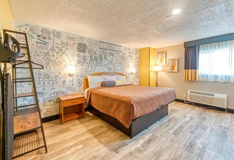 스탠다드 룸 킹사이즈 침대, La Mirage Inn  Hollywood