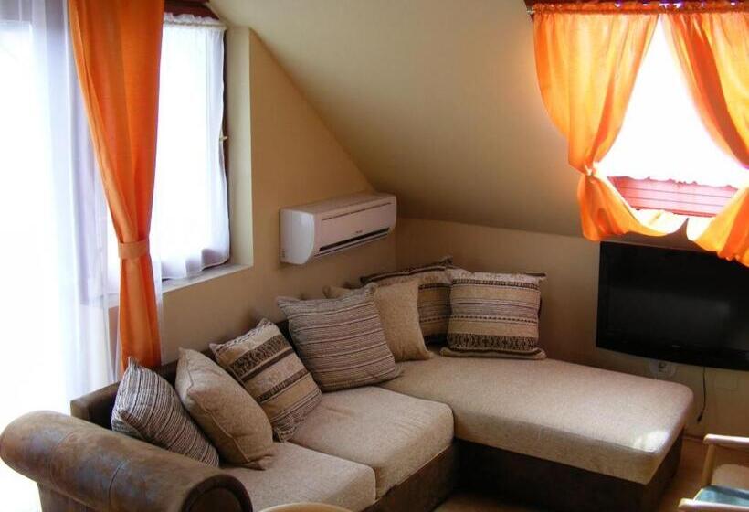 Номер Deluxe с Балконом, Hermina Panzió