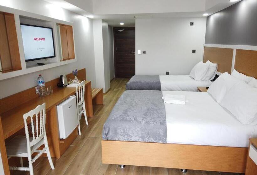 חדר סטנדרט לשלושה עם מרפסת, Asi̇wa