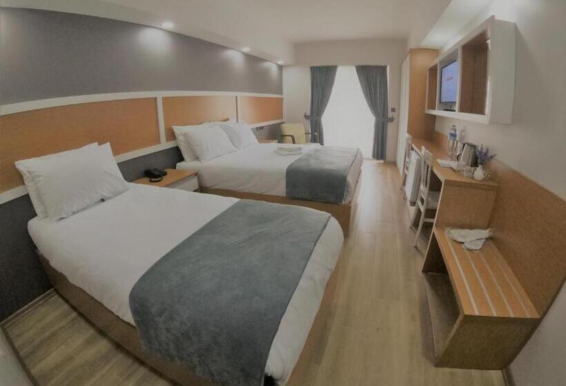 발코니가 있는 4인용 스탠다드 룸, Asi̇wa