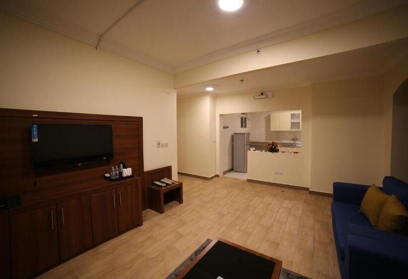 آپارتمان 2 خوابه, ريف قباء للشقق الفندقيه Reef Quba Hotel Apartments