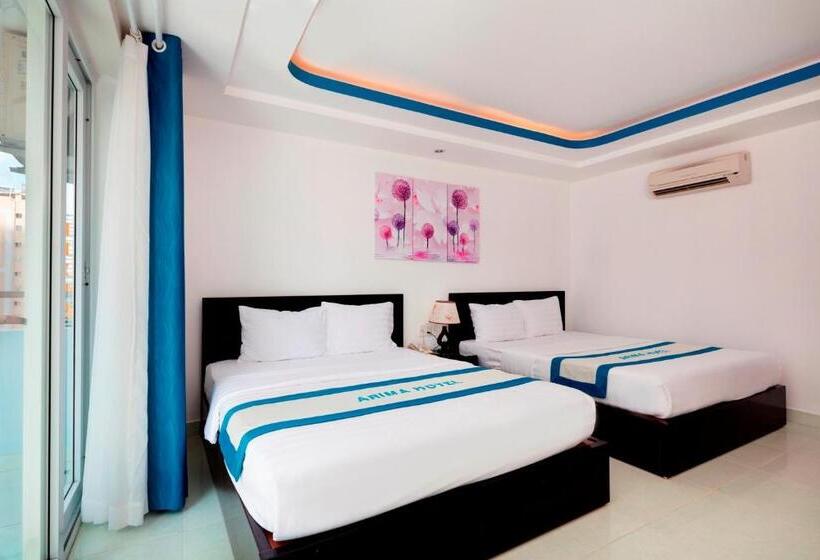 اتاق اساندارد با چشمانداز جانبی به دریا, Arima Hotel Nha Trang