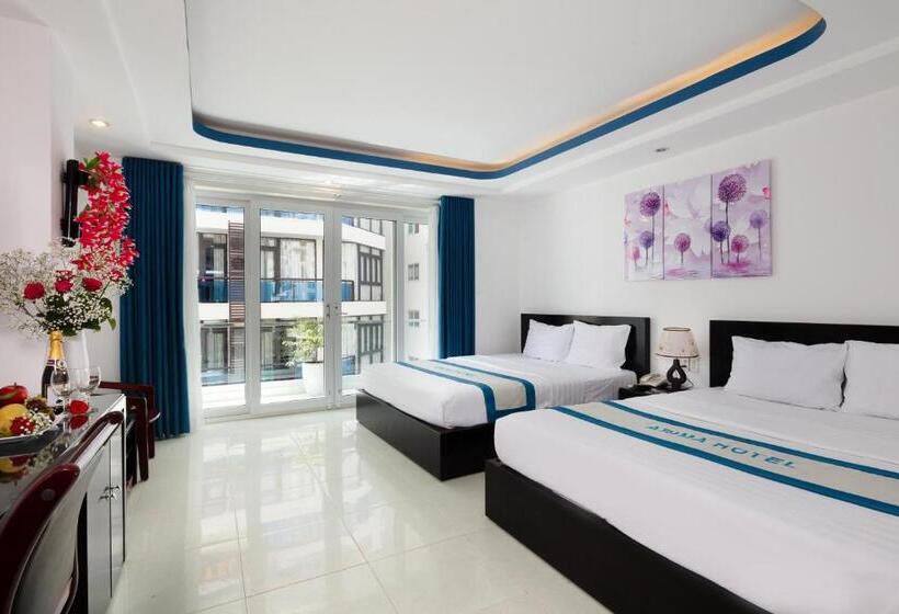 اتاق اساندارد با چشمانداز جانبی به دریا, Arima Hotel Nha Trang