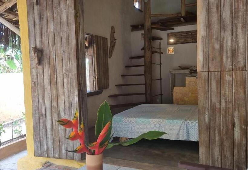 اتاق استاندارد با بالکن, Casa Namoa Pousada