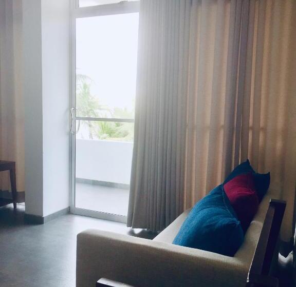 片側に海が見えるデラックスルーム, Jasmine Garden Beach Guest House