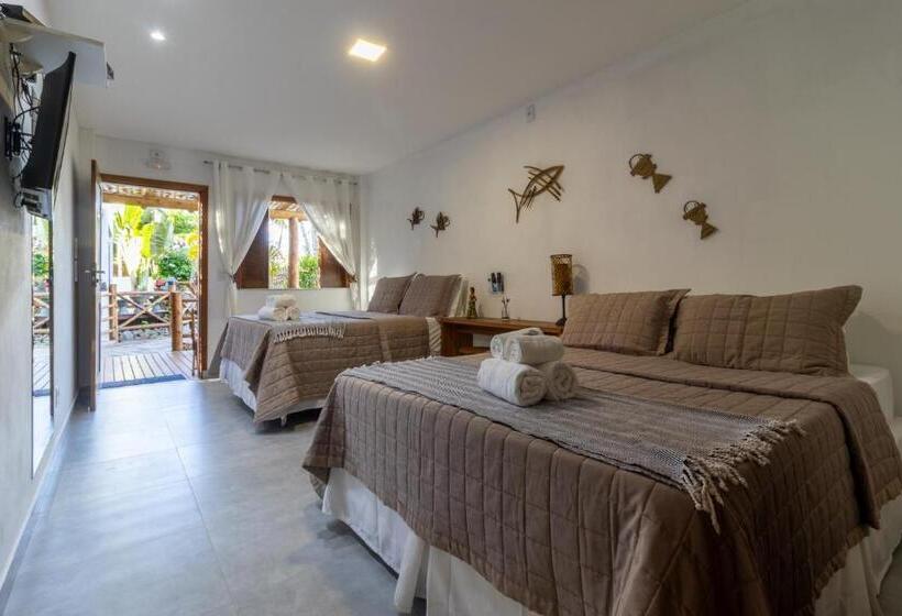 장애인을 위한 스탠다드 룸, Pousada Canto Dos Encantos