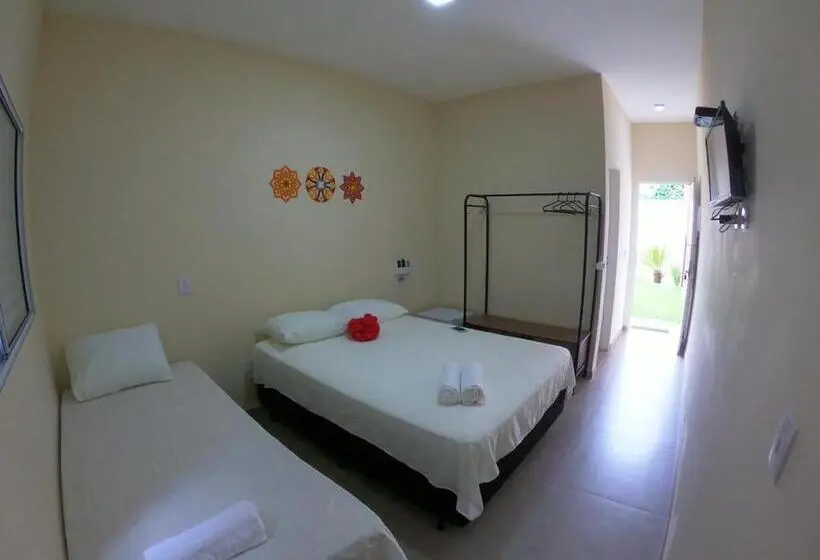 デラックスの４人部屋, Residencial 220 Maresias