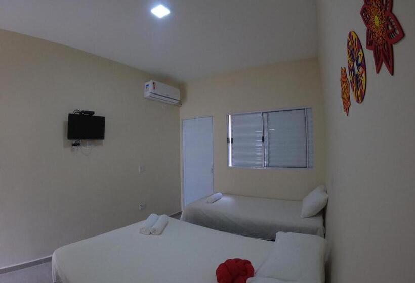 اتاق لوکس چهار تخته, Residencial 220 Maresias