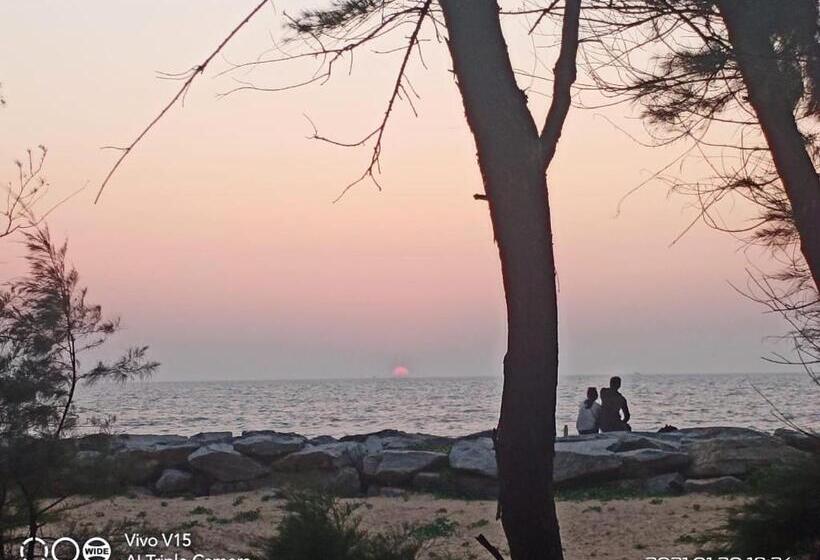 스탠다드 룸 바다 전망, His Grace Sea View Cottages   Private Beach At Malpe