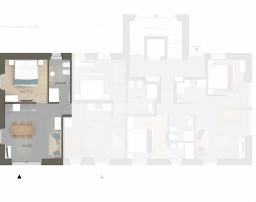 آپارتمان 1 خوابه همکف, Cronox Vinecc